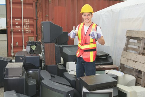 Professional furniture clearance team at work in Golders Green