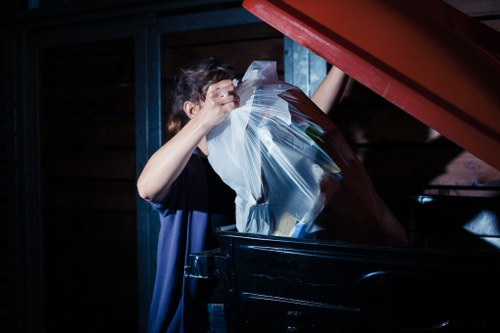 Eco-friendly disposal during flat clearance in Golders Green