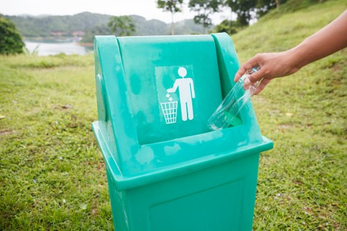 Recycling process for builders waste in Golders Green